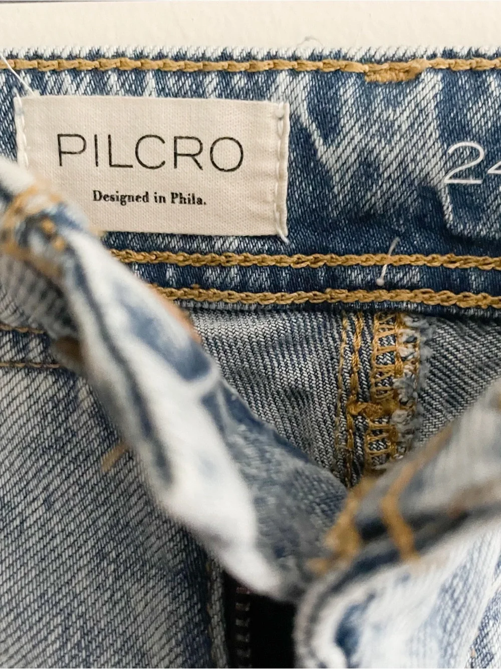 Anthropologie Kenny High-Rise Tapered Jeans by Pilcro Size 24 - Picture 8 of 12
